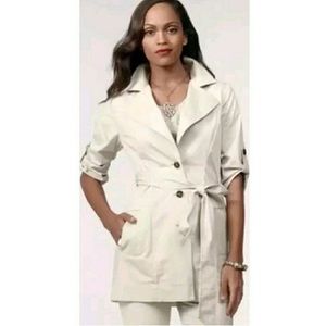 CAbi #777 Sandy Trench Coat